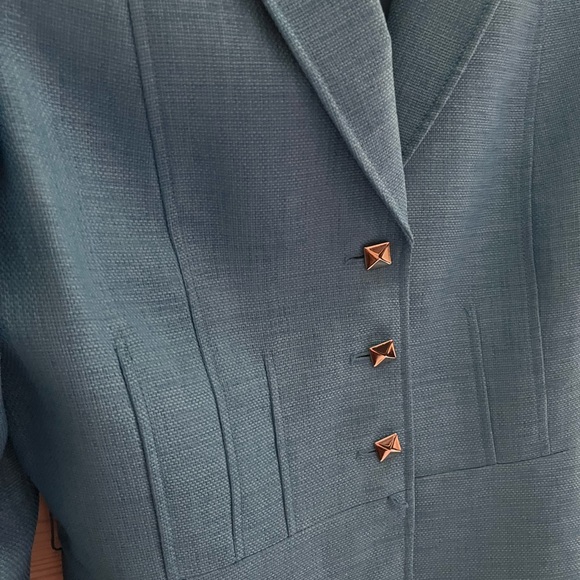 Vintage Tahari Suit Blazer Jacket 14 - Picture 8 of 16